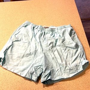 Mens swim suit with fish net inside